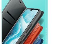 Чехол-книжка BoraSCO для Samsung Galaxy A36/A56 Чёрный