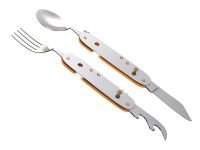 Нож перочинный Stinger 109 мм, 8 функций, оранжевый, в блистере