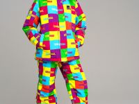 Комплект текстильный с полиуретановым покрытием для девочек: куртка, брюки