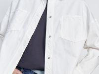 Джинсовая куртка-рубашка с карманами