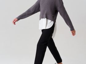 Джемпер трикотажный для девочек