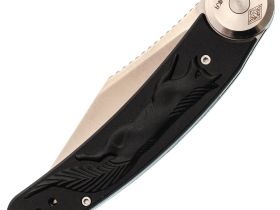 Складной нож Перемен Лисичка, сталь 8Cr14MoV, рукоять FRN, черный