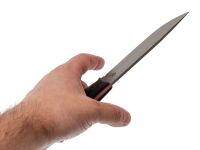 Туристический нож Универсал, сталь AUS-10Co, рукоять черный G10