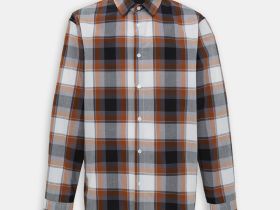 Рубашка из хлопка в клетку