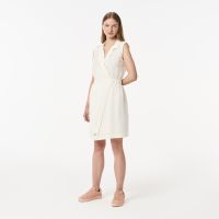 Женское платье Lacoste из смеси льна
