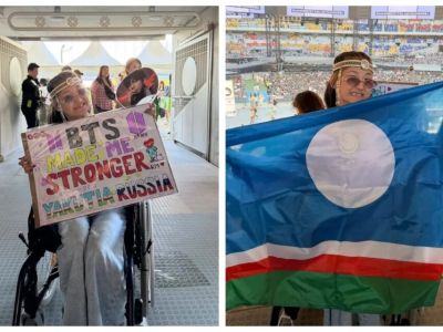 Якутянка Сайыына Петрова побывала на концерте BTS