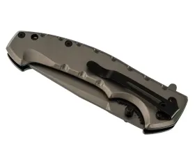 Складной полуавтоматический нож DA78, сталь 65Х13, рукоять сталь