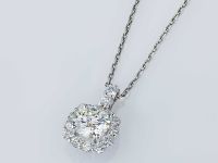 Классическая подвеска из белого золота э4712пд11231262_white