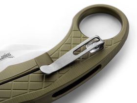Складной нож LionSteel L.E.One, сталь Magnacut, рукоять алюминий, зеленый