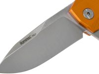 Нож складной LionSteel ROK A OS, сталь Bhler M390 Satin Finish, рукоять алюминий, оранжевый