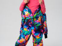 Комбинезон текстильный с полиуретановым покрытием для девочек