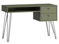 Письменный стол Крейн-2 120x50 Оливковый/Черный