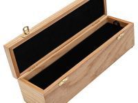 Шкатулка для ножа с двойным дном, ясень, бесцветное масло