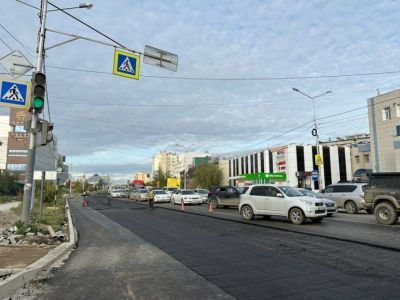 Названы сроки завершения ремонта улицы Пояркова в Якутске