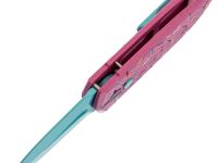 Складной нож Bestech Knives Ququ, сталь 14C28N, рукоять G10, голубой/розовый