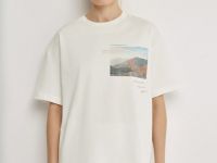 Футболка с географическим принтом O'STIN х Экспедиция, Белый