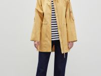 Ветровка с капюшоном с добавлением хлопка