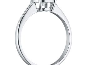 Кольцо из белого золота с бриллиантами э0901кц05153500