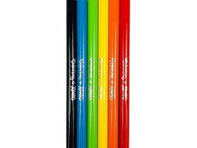 Набор карандашей цветных Colorino JUMBO, 6 цветов, с точилкой