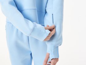 Женская толстовка Lacoste свободного кроя с капюшоном