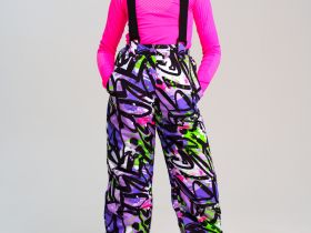 Комплект текстильный с полиуретановым покрытием для девочек: куртка, брюки