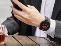 Ремешок Pitaka Carbon Fiber Galaxy Watch7, карбон черный