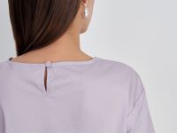 Платье А-силуэта из хлопка