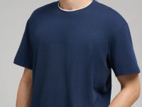 Свободная футболка comfort fit из хлопкового джерси