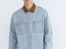Джинсовая рубашка, Голубой