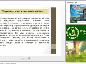Международный вебинар "Антикоррупционная безопасность в Российской Федерации"