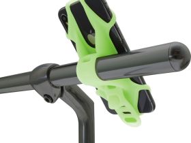 Универсальный держатель смартфона на руль Bone Bike Tie 2 2 4"- 6.5" люминесцентный (зеленый)