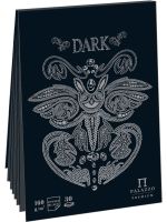 Планшет для эскизов и зарисовок Лилия Холдинг "Dark" А3 30 л 160 г