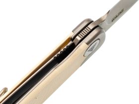 Складной нож SRM 131M-GT Enso bead blast сталь 14C28N, рукоять Ivory G10