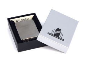 Зажигалка ZIPPO Replica Black Ice, латунь с ник.-хром.покрыт., мокрый асфальт, матов., 36х56х12 мм