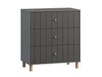 Комод Моррис 83x90 Графитовый