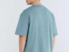 Футболка с текстовым принтом, Зеленый