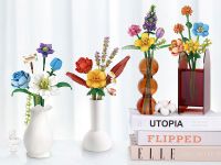 4604_MK Конструктор Фиолетовый букет