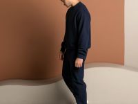 Брюки Massimo men, синие на резинке