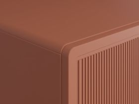 Распашной шкаф Монсон 3-135x222 Терракотовый