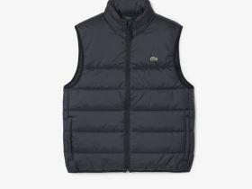 Мужская водостойкая стёганая куртка Lacoste