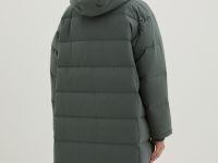 Пальто утепленное с утиным пухом