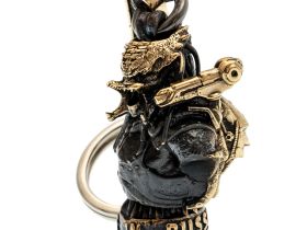 Брелок Хищник, бронза