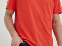 Футболка прямого силуэта с принтом