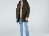 Мужская утеплённая куртка Lacoste Long Hooded Quilted стандартного кроя
