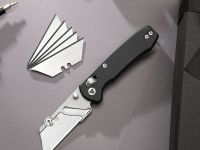 Складной нож Trivisa Puppy-BM, сталь SK5, рукоять черная микарта