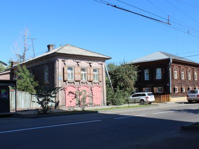 Городская усадьба купца Казаринова. Здесь размещалась подпольная типография и склад нелегальной литературы РСДРП (б)