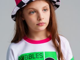 Панама текстильная для девочек