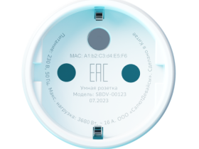 Умная розетка Sber SBDV-00123W, Белый