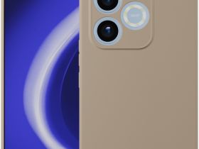 Клип-кейс Krutoff Silicone для HONOR 600 lite Коричневый