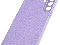 Клип-кейс Krutoff Silicone для Samsung Galaxy A17 Фиолетовый